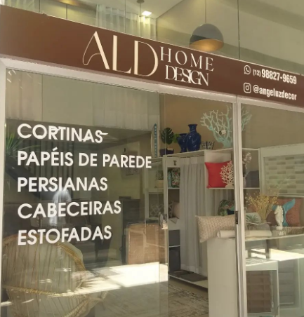 Angela Luz Decor/ALD Home Design - Cortinas, papéis de parede, persianas e cabeceiras